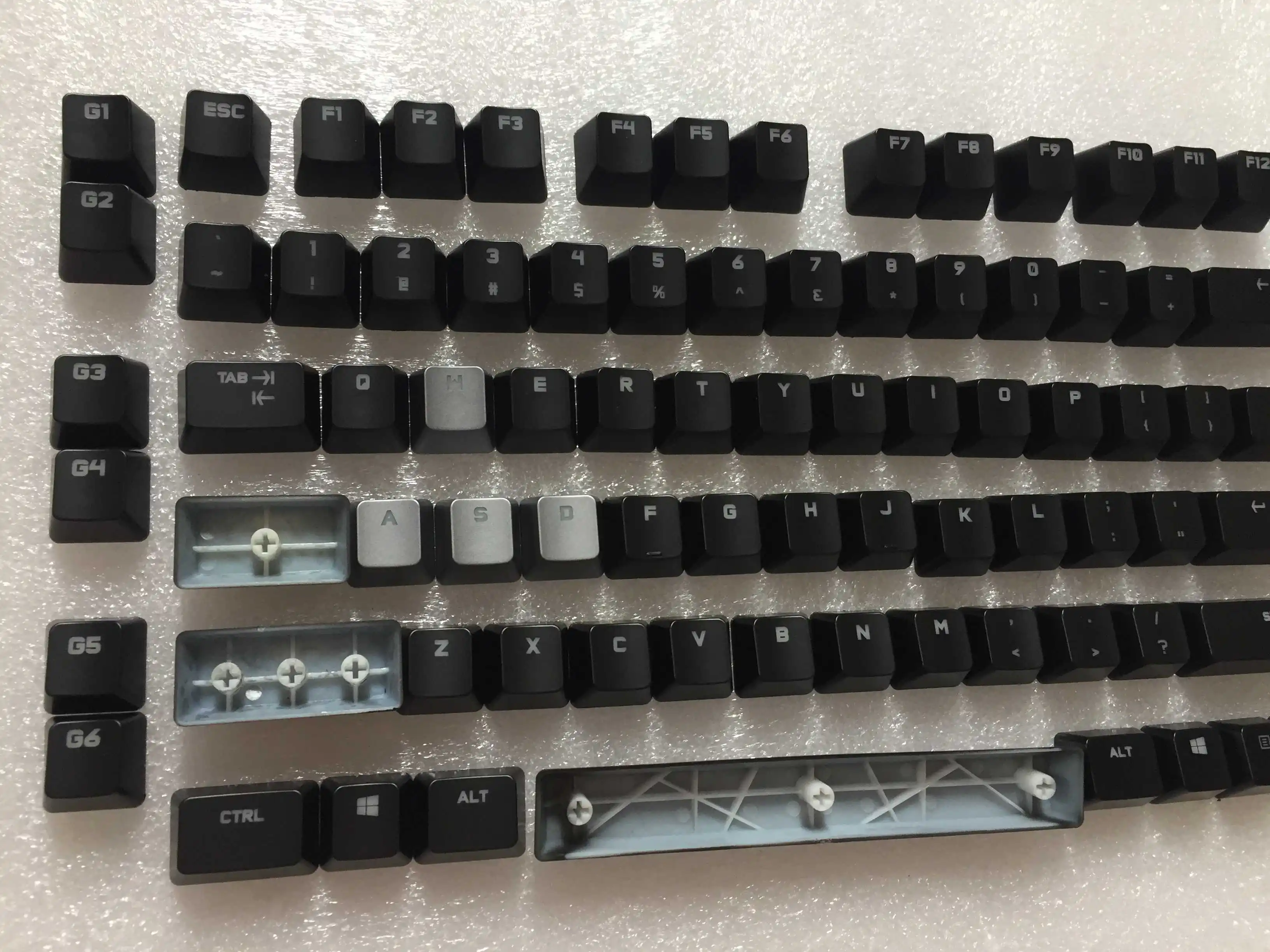 Клавиши клавиш ALT FN WIN SPACE TAB ESC F для механической клавиатуры logitech G710 + распродажа