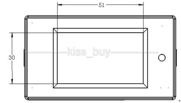 DYKB DC 100 в 20A встроенный шунтирующий Амперметр Вольтметр ЖК дисплей Цифровой ток