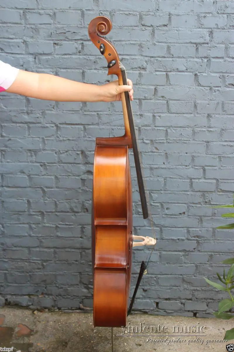 Yinfente Cello 4/4 электрическая акустическая виолончель ручной работы Кленовая ель