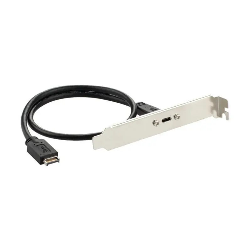 50 см Usb 3 1 разъем типа E для передней панели C удлинитель провод винт крепления