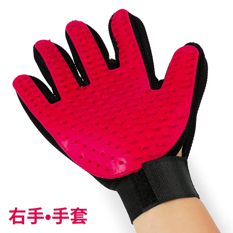 Petservant Cat Grooming Deshedding Brush Glove Touch Pet Dog Gentle Massage Fur Washing Bathing Comb Cleaning | Дом и сад