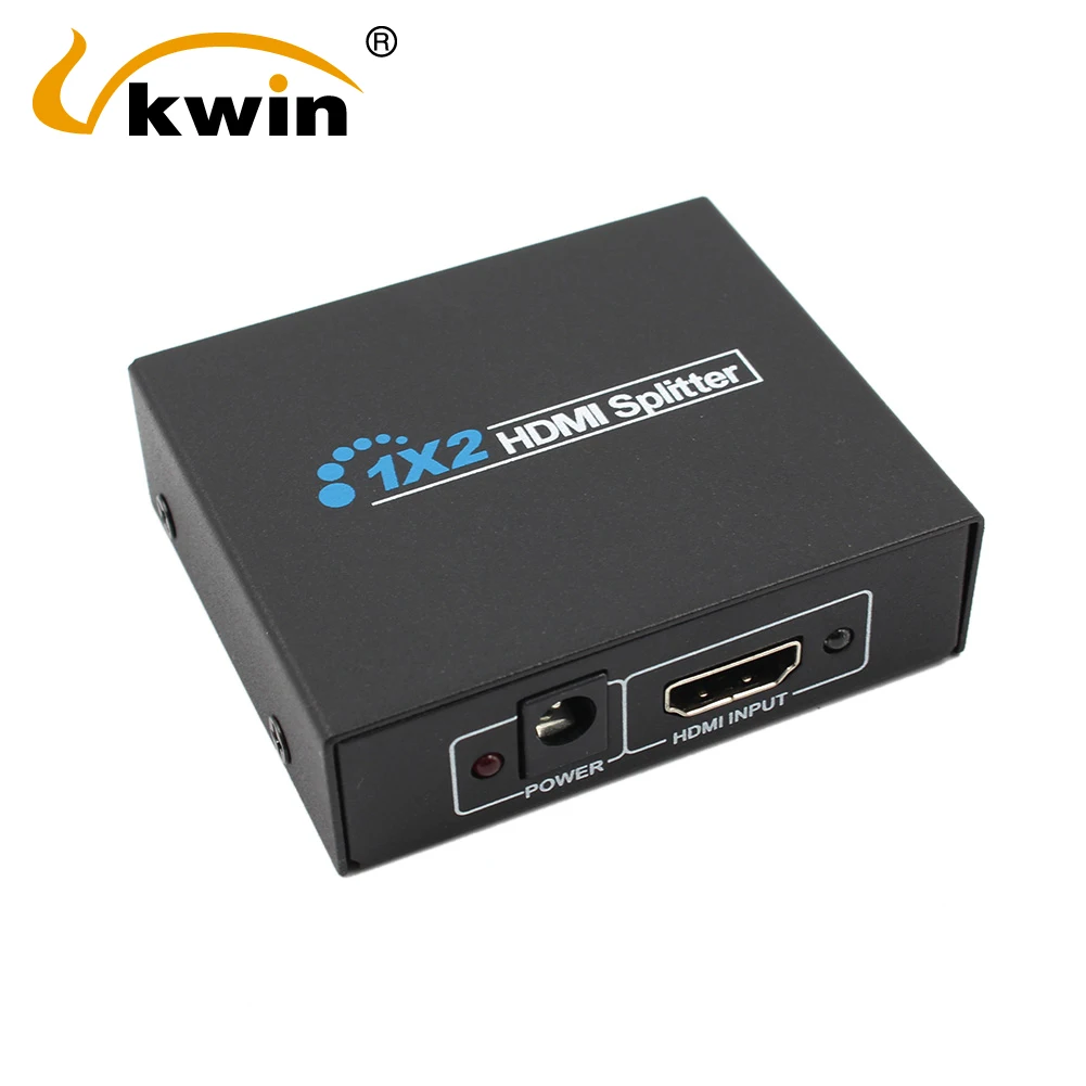 1x2 HDMI сплиттер удлинитель 2 порта аудио видео 1080p адаптер для HD TV PS3 3D дисплей