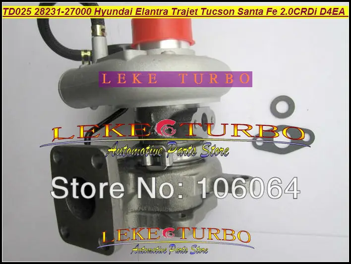 Бесплатная доставка TD025 28231 27000 49173 02412 02410 02401 Turbo для Hyundai Elantra Trip Santa Fe KI A Carens л