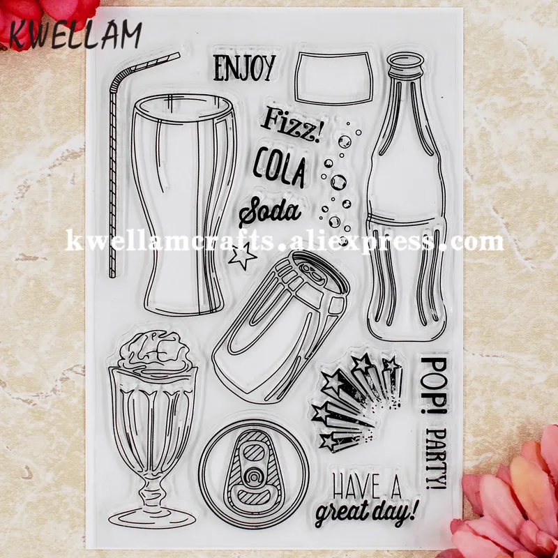 Наслаждайтесь вечеринкой Fizz отличный день альбом для скрапбукинга сделай сам