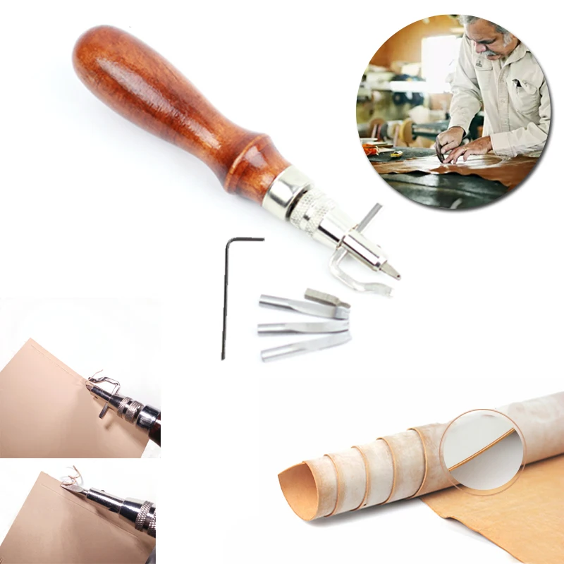 5 в 1 кожа резиновая Регулируемая строчка DIY складок Комплект инструменты для