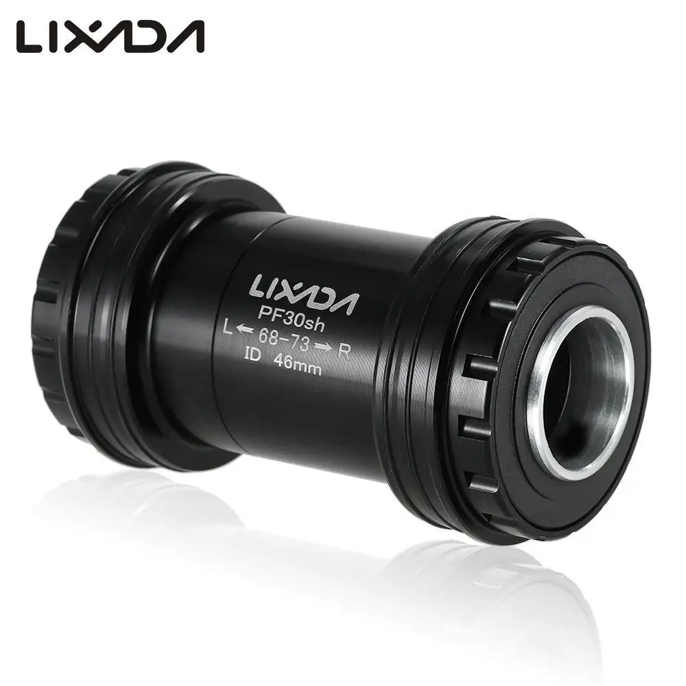 Lixada PF30 Нижний кронштейн 24 мм подшипник Кронштейн 68-73 велосипед для SHIMANO SRAM gxp Prowheel |