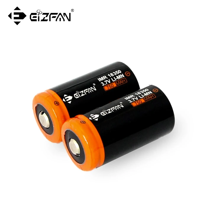 Аккумуляторная батарея EIZFAN IMR 18350 750 мА/ч 15A EFAN для Vaporesso Joyetech ESPION Eleaf iStick Pico Ehpro Prime