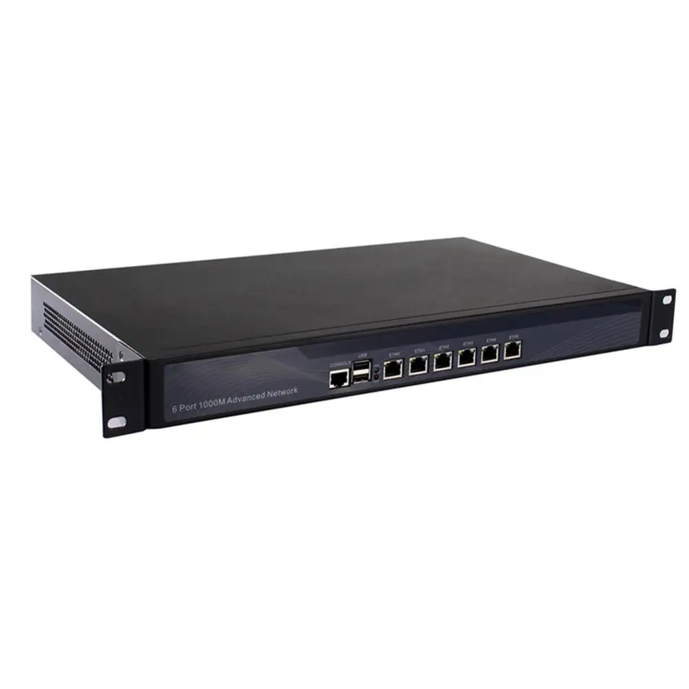 19 Inch 1U Rackmount Firewall Hardware,HUNSN ARS11k,3th Gen Intel Core I3/I5/I7,OPNsense,Network Appliance,6xIntel I225-V 2.5Gbe