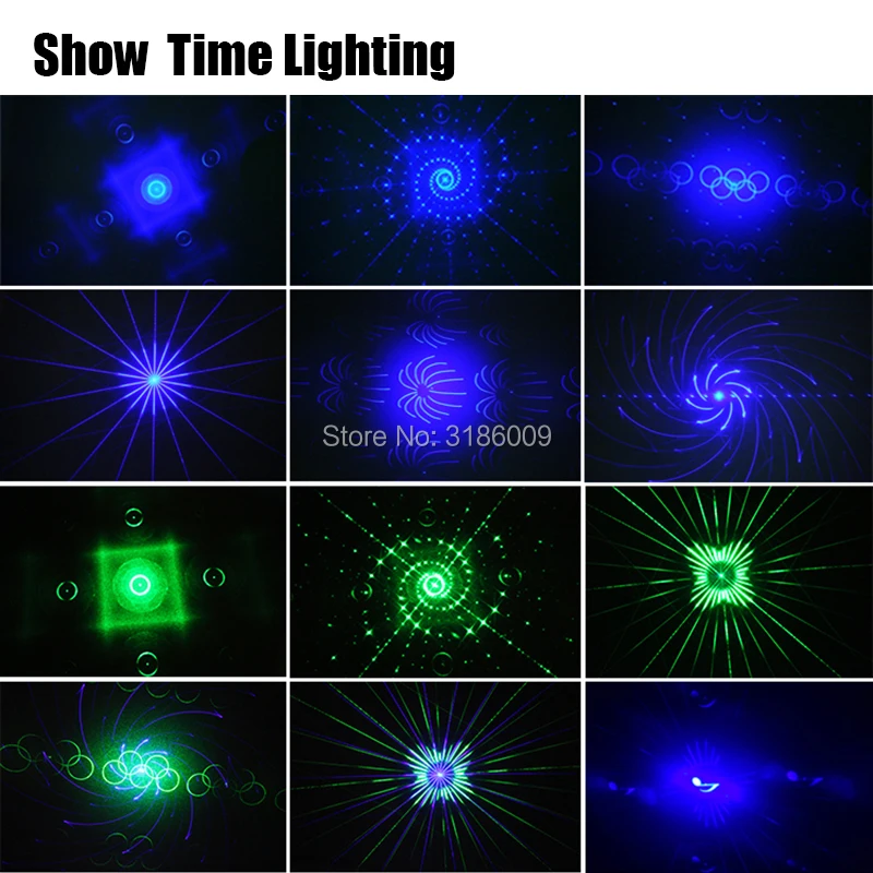 Лазерный луч диско светильник RGB лазерное шоу время лазерный проектор Dj DMX