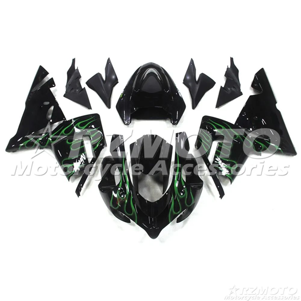 ABS обтекатель кузова комплект пригодный для Kawasaki Ninja ZX10R 04 05 ZX-10R 10R ZX1000 2004 2005 K15 |