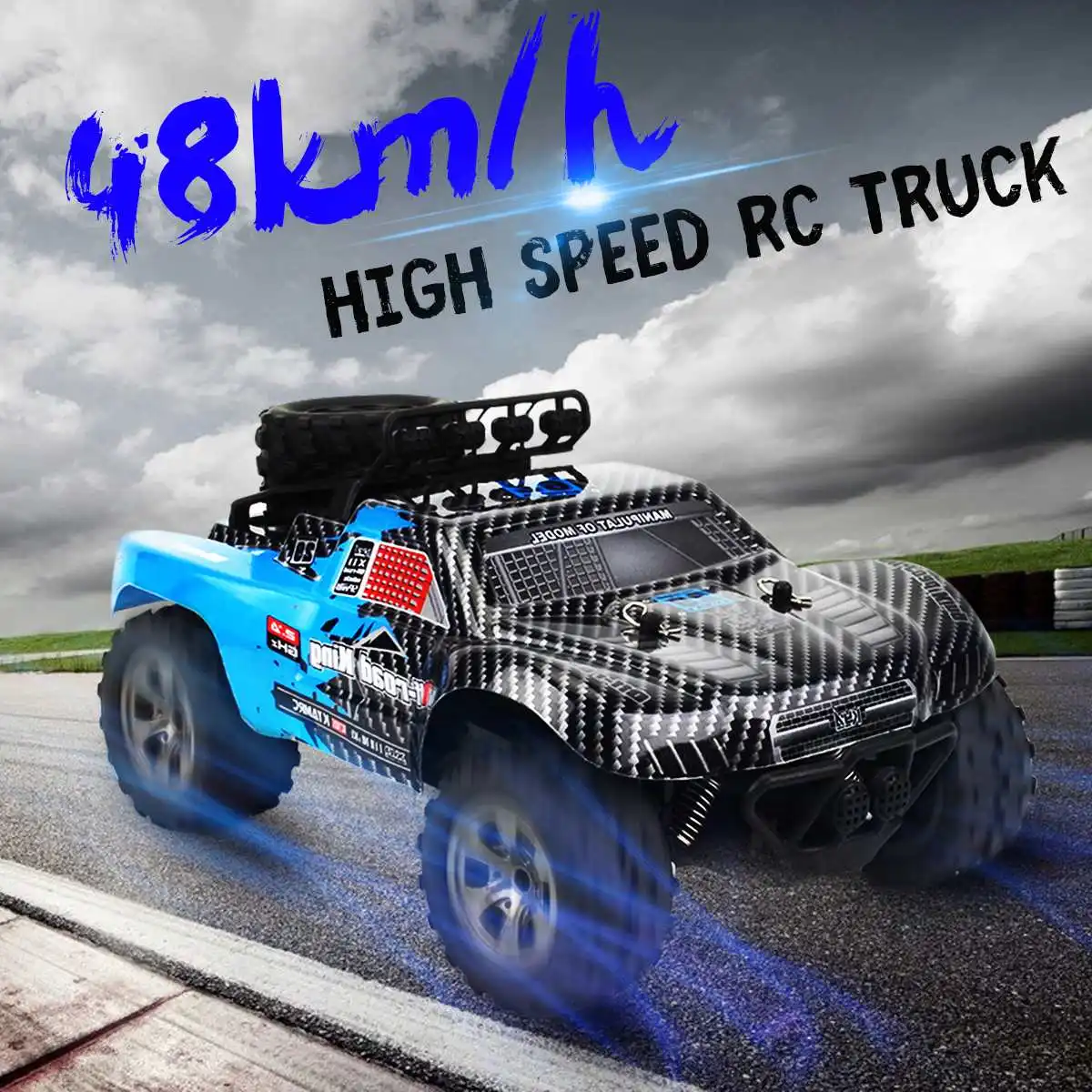 48 км/ч 1:18 радиоуправляемые автомобили дрифт внедорожник 2 4 ГГц модель с