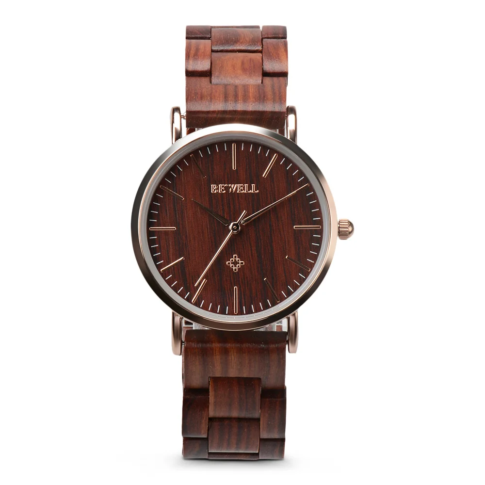 BEWELL ZS-W163AL Роскошные Брендовые женские кварцевые часы ультра тонкие