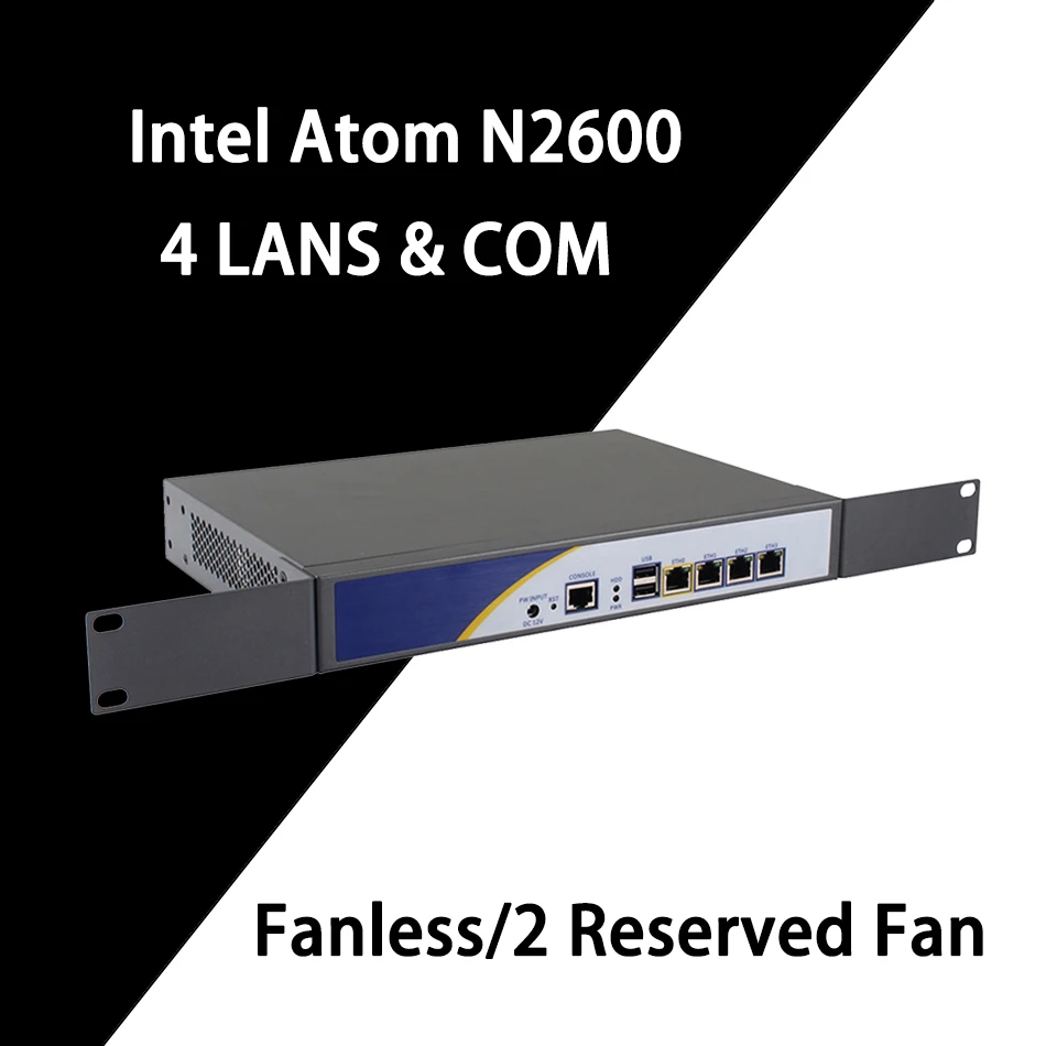 Брандмауэр Mikrotik Pfsense vpn маршрутизатор сетевой безопасности ПК Intel Atom N2600 [HUNSN SA32R]