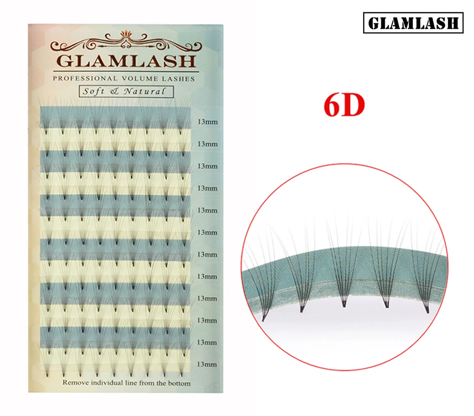 GLAMLASH оптовая продажа 2 чехла высокое качество 2D 3D 4D 5D 6D русские Объемные Накладные