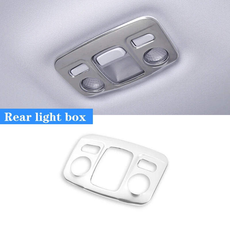 1 Автомобильный светильник для заднего чтения из нержавеющей стали Peugeot 3008 GT 2016 2017