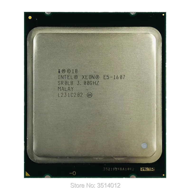 Четырехъядерный процессор Intel Xeon E5 1607 3 0 ГГц четырехъядерный 10 м 130 Вт LGA 2011 |