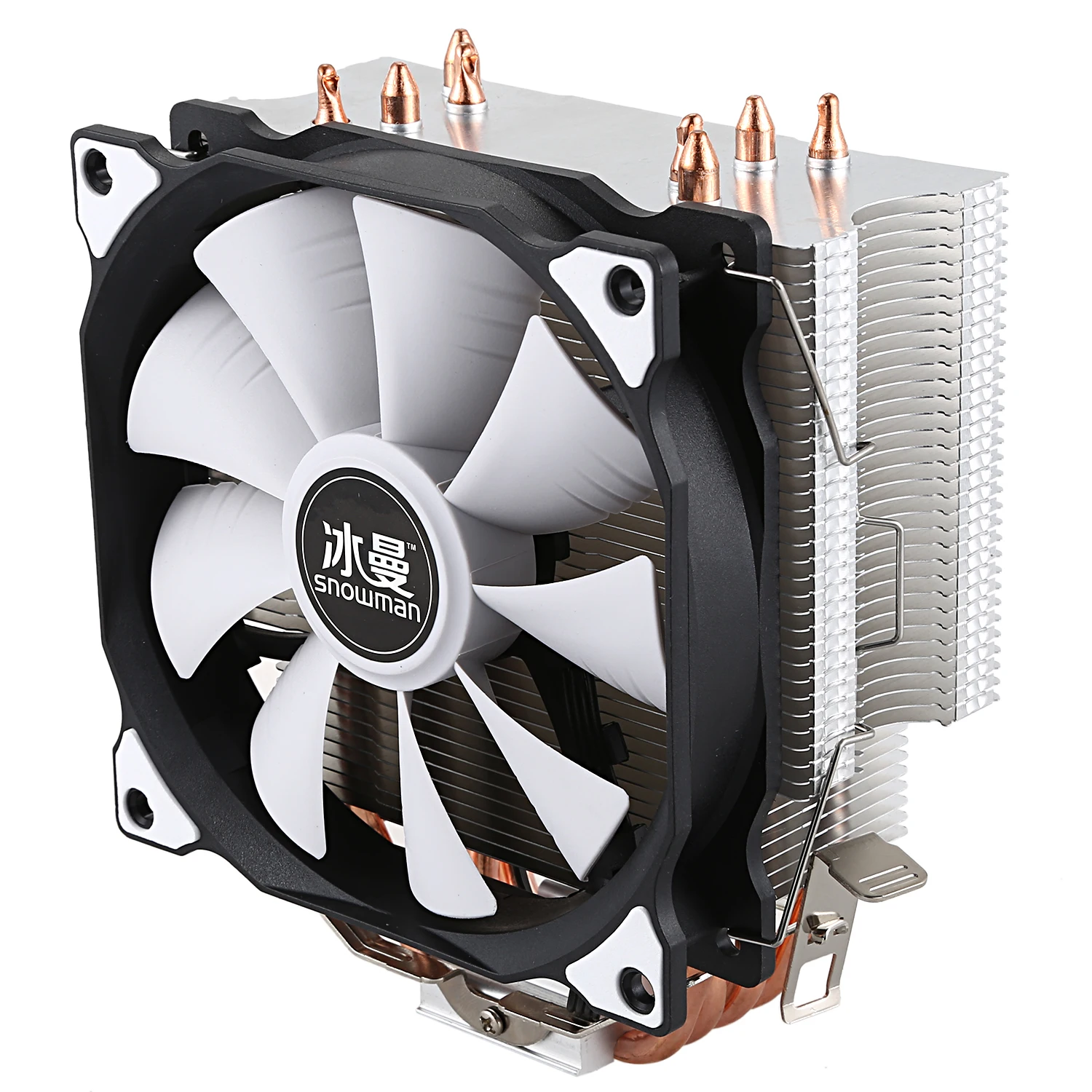 HOT-SNOWMAN CPU Cooler Master 5 Direct Contact Heatpipes freeze Tower Cooling System Fan with PWM Fans | Компьютеры и офис
