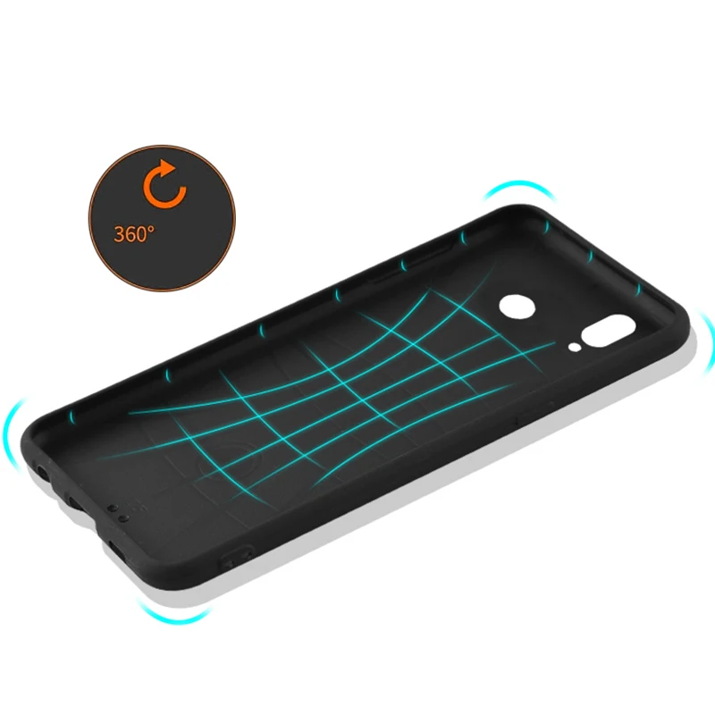 Silicon Case For Huawei Y9 2019 Nova 3 3i Cover Honor 8x max 10 9 Lite 7c Pro y9 With Ring Fashion |