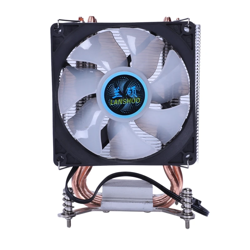 Lanshuo Чистая медь 4 тепловые трубы тепловой процессор охладитель для Lga /1150 /