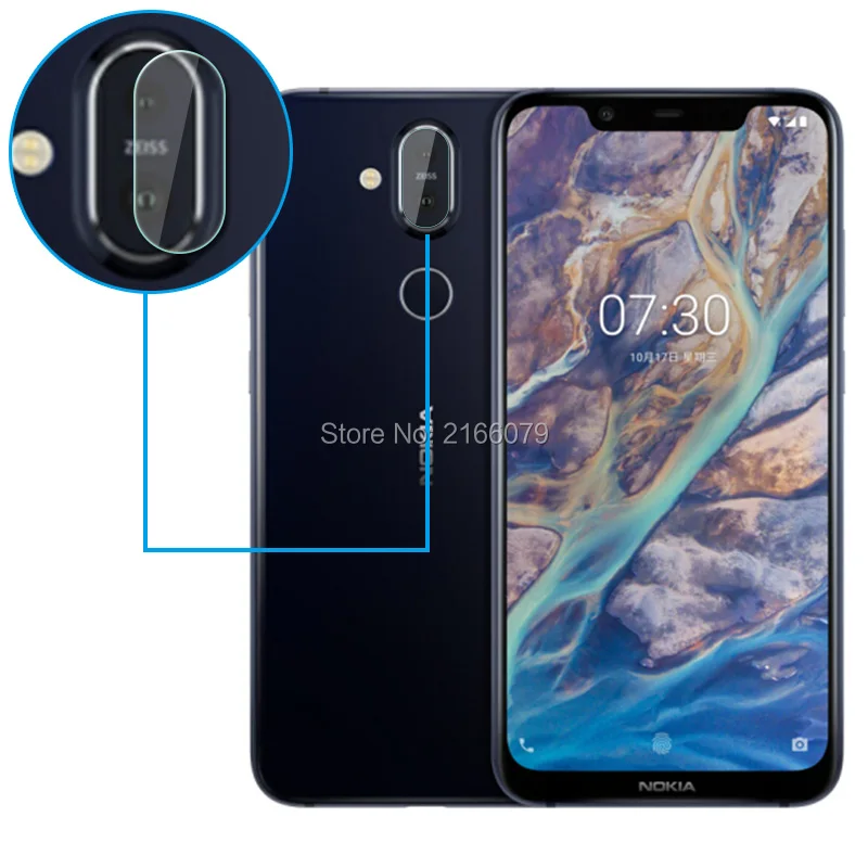 1/2/3/4 шт/партия для Nokia 8 1/X7 TA 1131 6 18 &quotЗадняя камера защитная крышка объектива