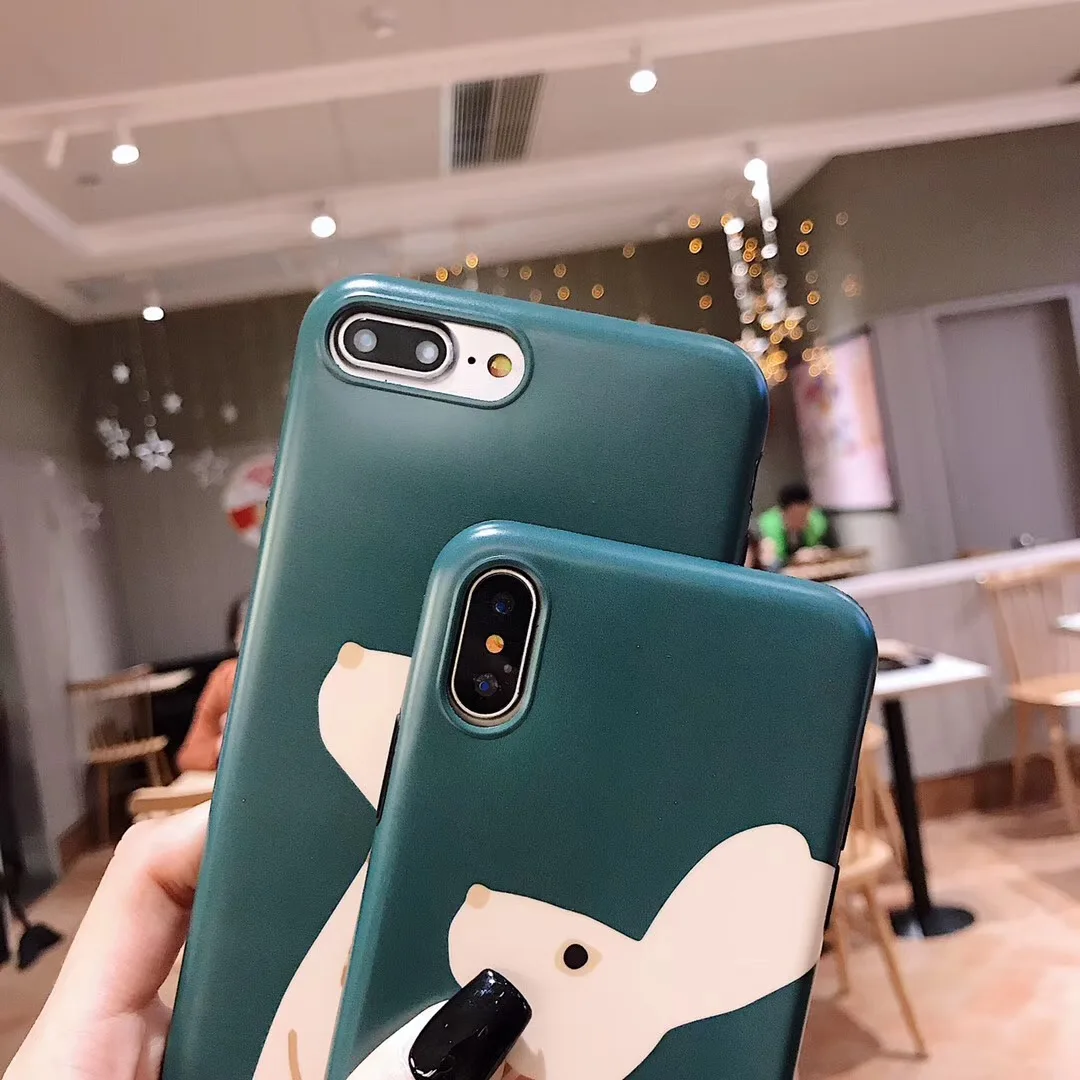 S20 корейский чехол для телефона с кроликом Samsung S8 S9 + S10PLUS note 8/9 10pro мягкий из тпу
