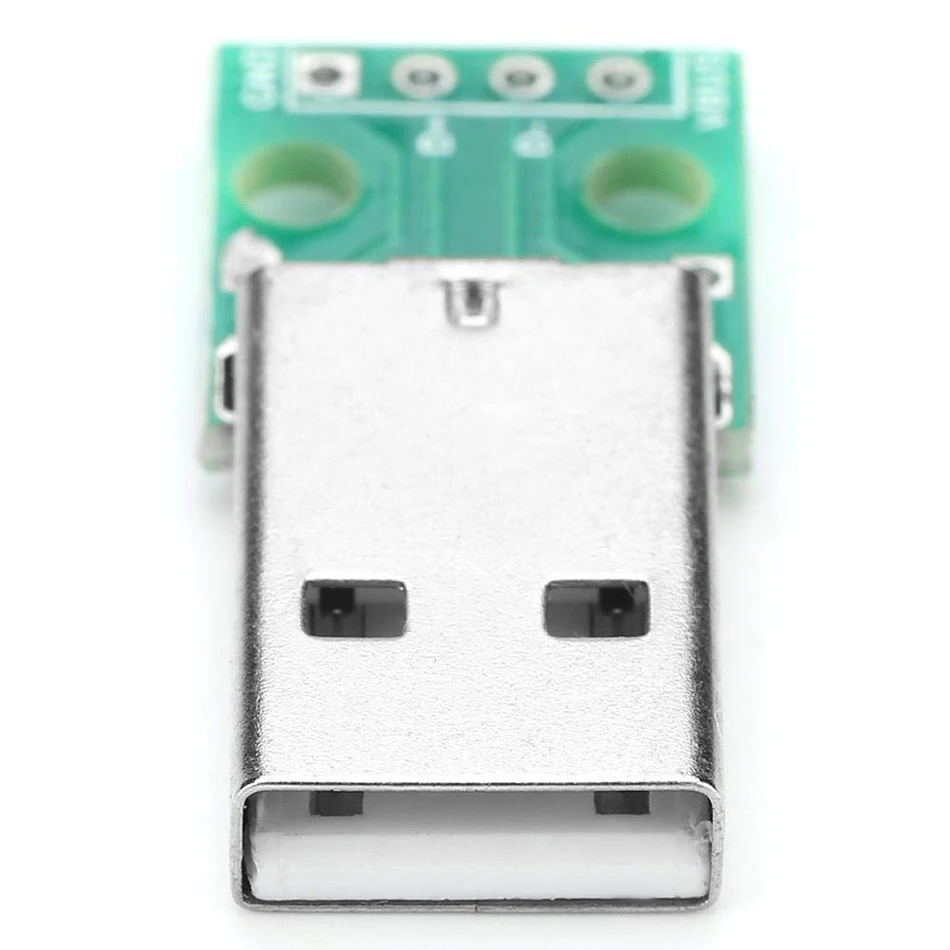 Переходник USB Type A типа папа для платы адаптера DIP 4 контакта 2 54 мм адаптер шага DIY