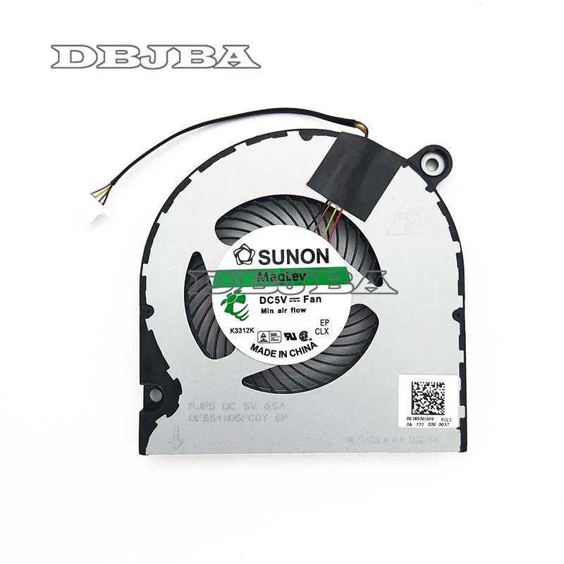 Новый вентилятор ЦП для ноутбука Acer Aspire 5 A515 51 3509 A 563W Series 13N1 01A0412|Охлаждающие