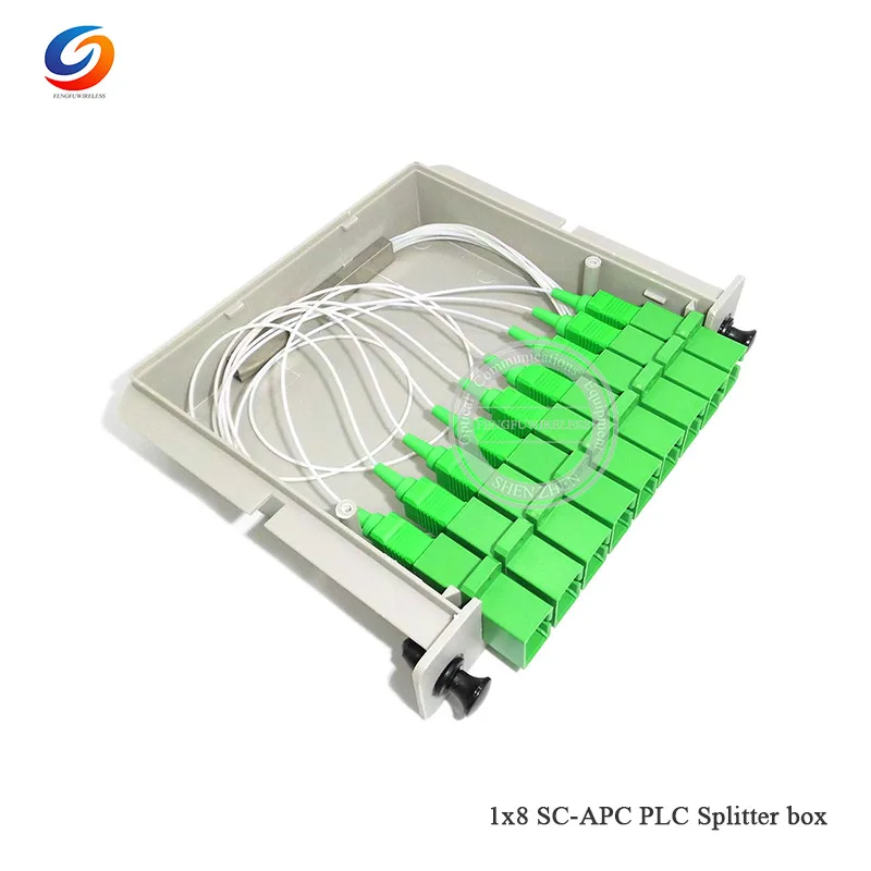 Бесплатная доставка распределительный модуль e-Packet 1x8 LGX Box вставка кассеты SC/APC PLC