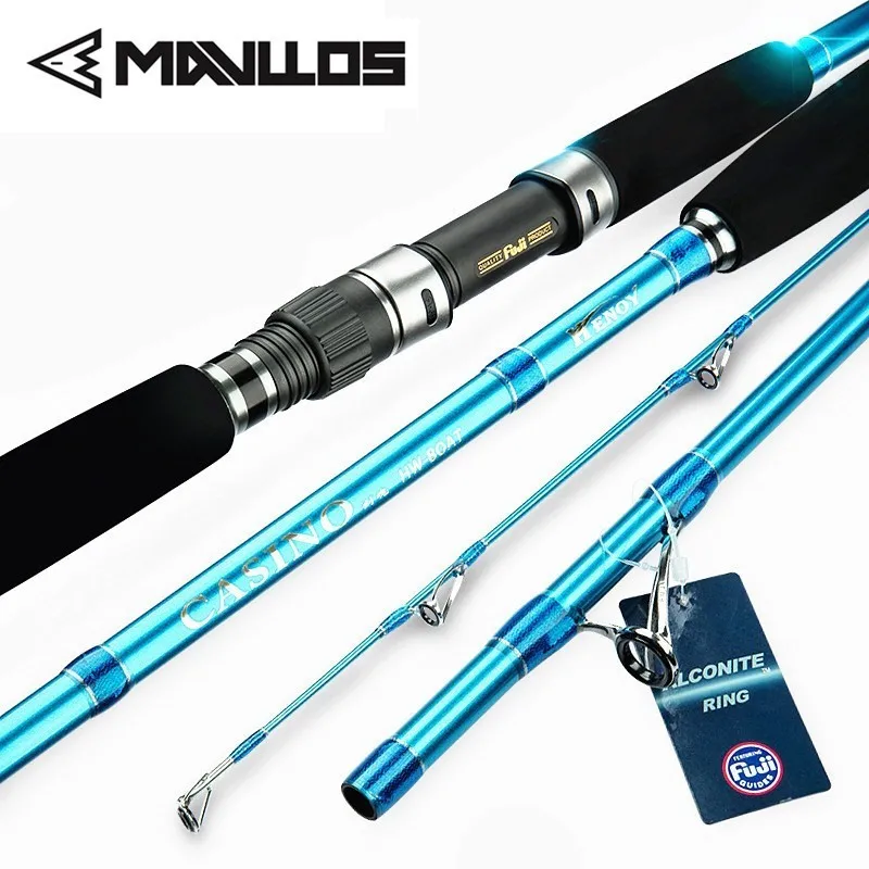 Удочка Mavllos для морской рыбалки 2 1 м с приманкой|jig spinning rod|spinning rodfishing rod |