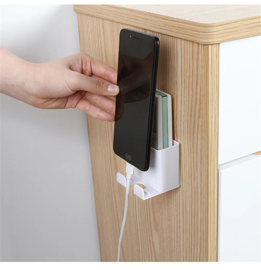 1 шт. стены смонтированный органайзер ящик для хранения пульта дистанционного