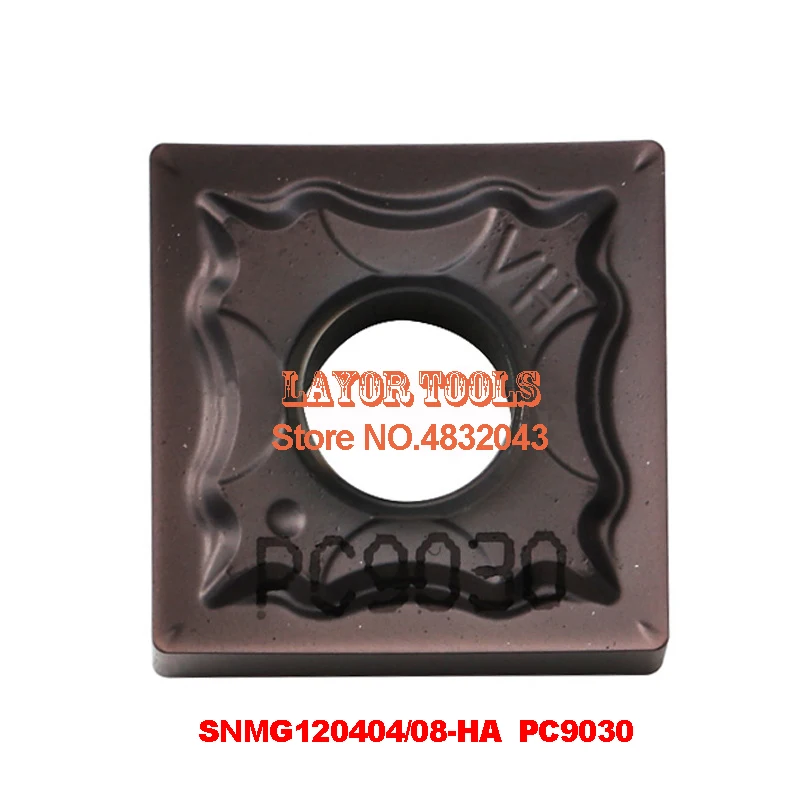 SNMG120404 HA PC9030/SNMG120408 PC9030 твердосплавный токарный вставки для