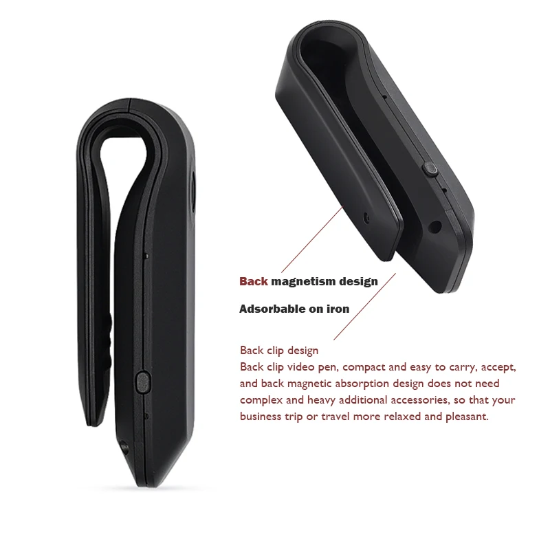 Wireless Portable Camera Outdoor Travel Conference Record Mini Hd Video Recorder And Sound Recording Machine Pen | Электроника