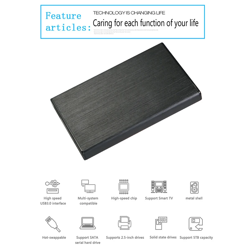 Blueendless 6 Гбит/с высокоскоростной Sata к Usb 2 5 дюйма Hdd корпус Caddy/коробка 3 0