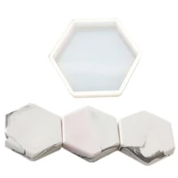 handicra mould nordic geometry style silicone mould diy crystal epoxy octagonal table set mold high mirror plaster aromatherapy