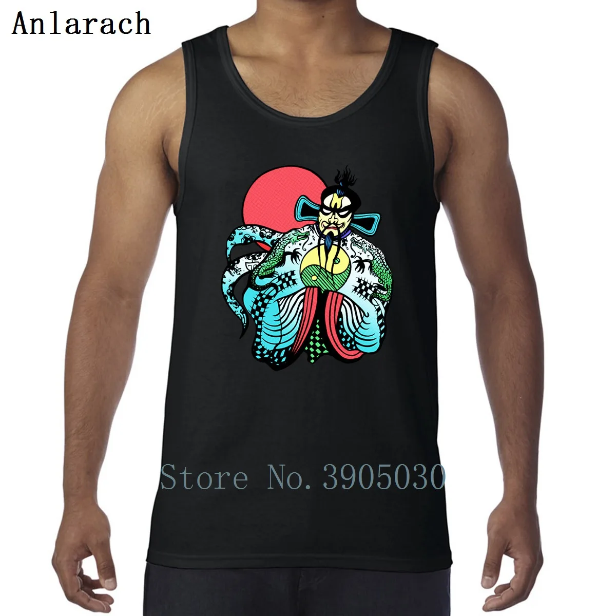 Big Trouble Little China Jack Fu Manchu Vests Spring 100% Cotton Cute Creative Tank Top Men Graphic Sportswear Funny Singlet | Мужская