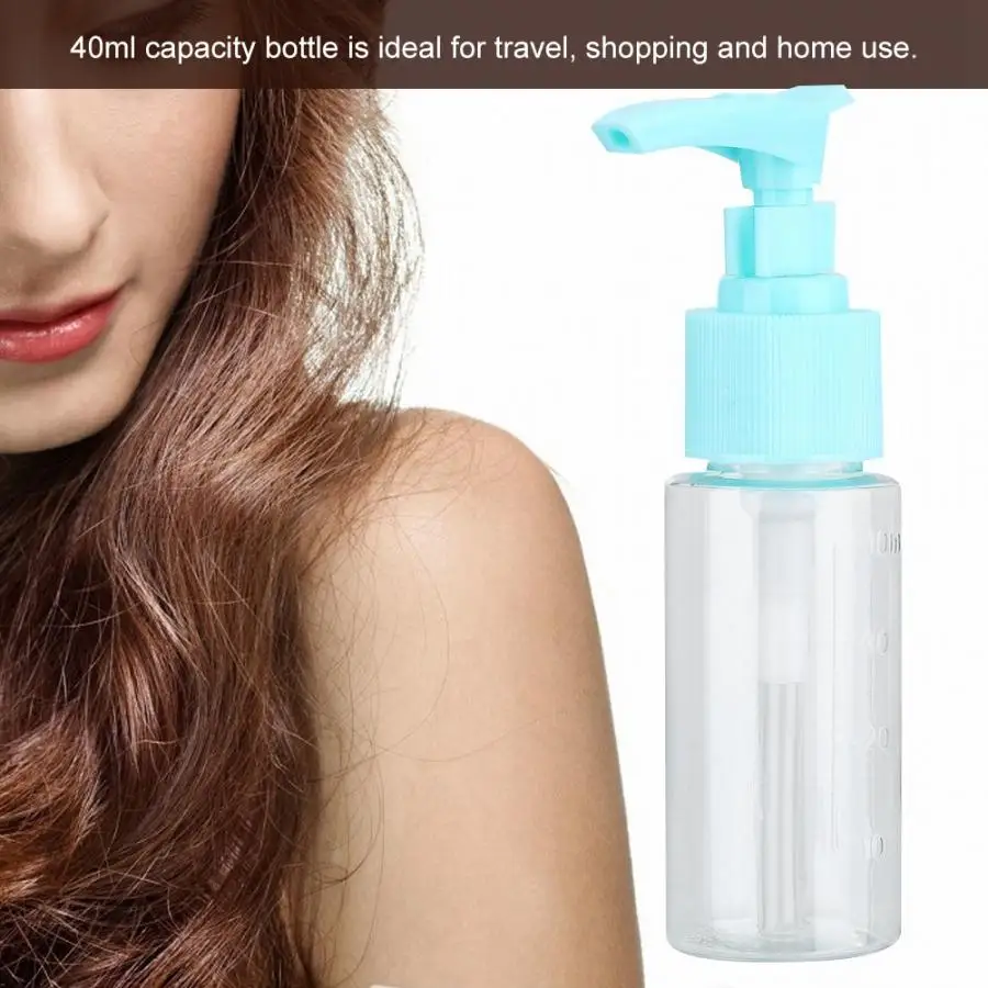 Пластиковый дозатор для жидкого мыла и шампуня 40 мл|Наборы инструментов макияжа|