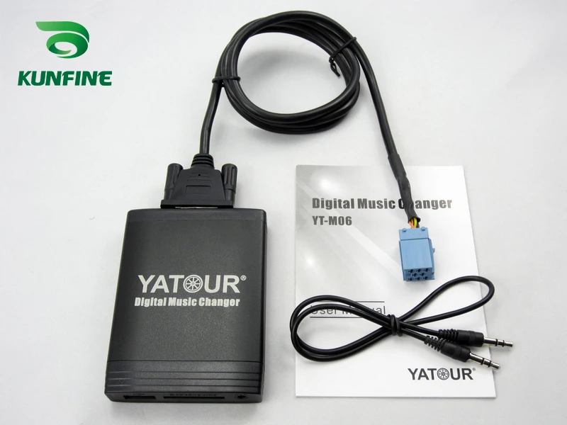 

Автомобильный цифровой музыкальный чейнджер USB SD Aux MP3 интерфейс Автомобильное стерео радио для Mercedes Benz Smart Bluetooth Phone Mould опционально