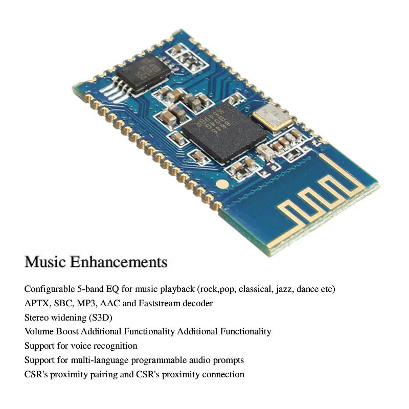 LEORY CSR8645 двухканальный Bluetooth модуль стерео аудио Плата низкое