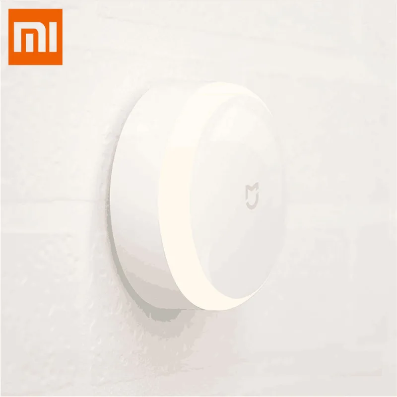 Оригинальный светодиодный ночник Xiaomi с датчиком движения тела для инфракрасный