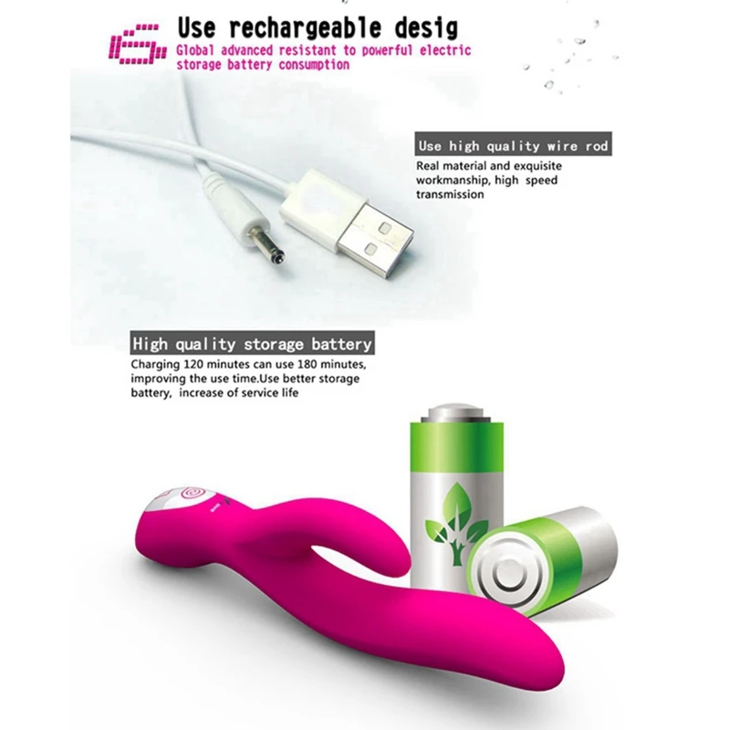 Qise Luxury High Quality G-Spot Sex Toys for Woman USB Rechargeable Adult Products Silicone Waterproof Clitoral Vibrator | Красота и