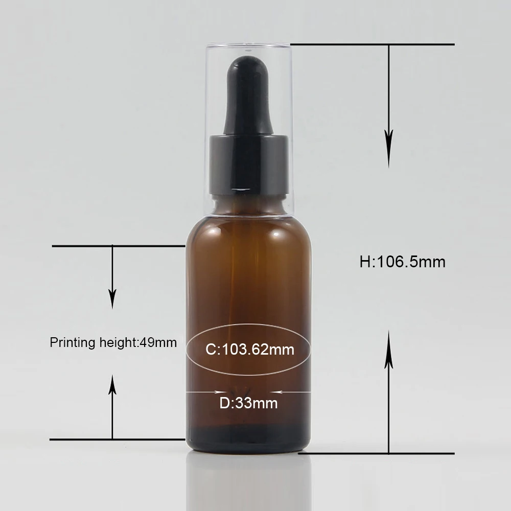 DBX20-30ml ароматические масла стеклянная бутылка янтарные духи тара в наличии |