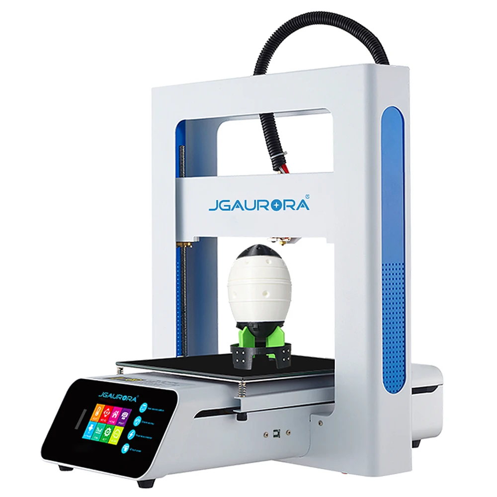 JGAURORA A3S 3D принтеры полностью металлический ЖК дисплей Дисплей Управление DIY