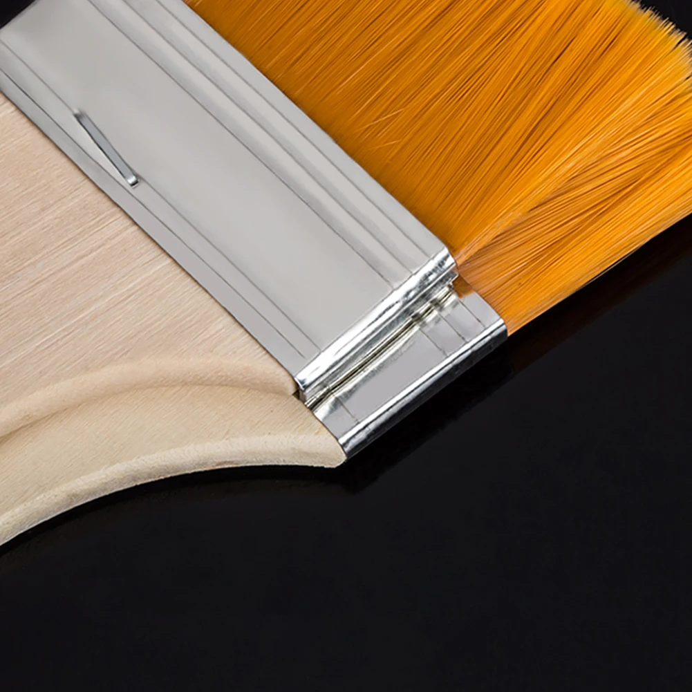 12 шт. Акварельная нейлоновая портативная масляная покраска дерева ручки кисть