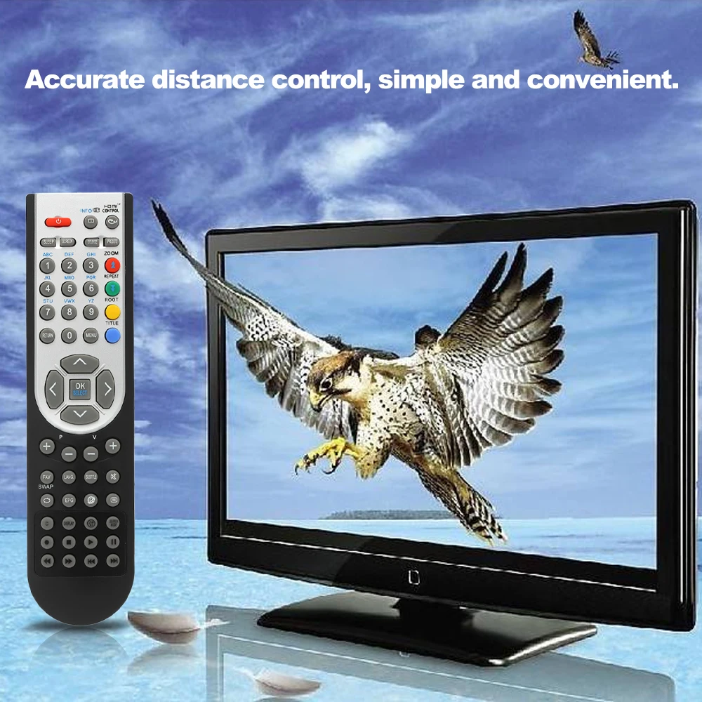 Пульт дистанционного управления RC1900 для SHARP JMB TELEFUNKEN BUSH TECHWOOD LCD LED плазменный Smart TV |