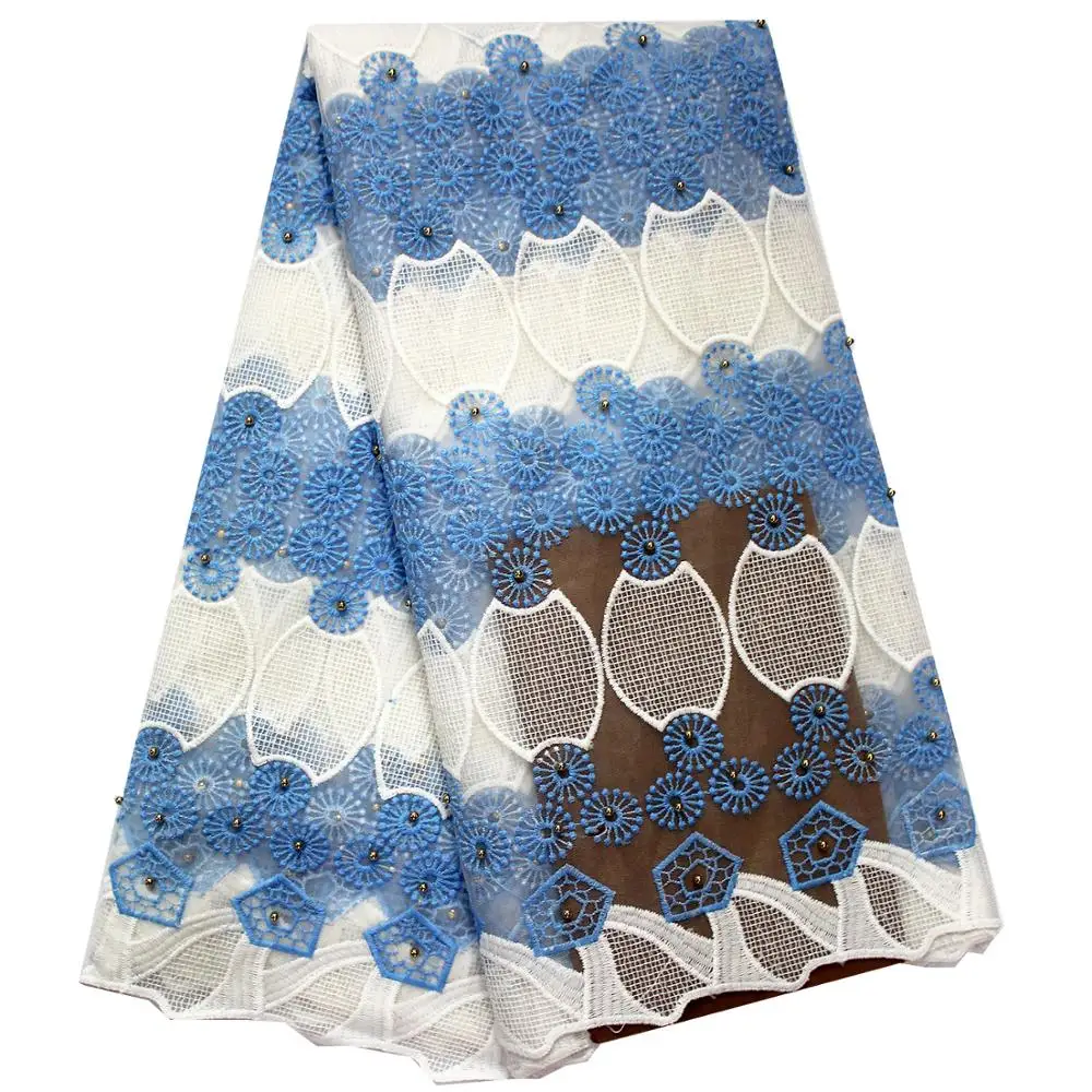 Последние африканские ткани 5 ярдов тюль кружева для женщин платье нигерийская