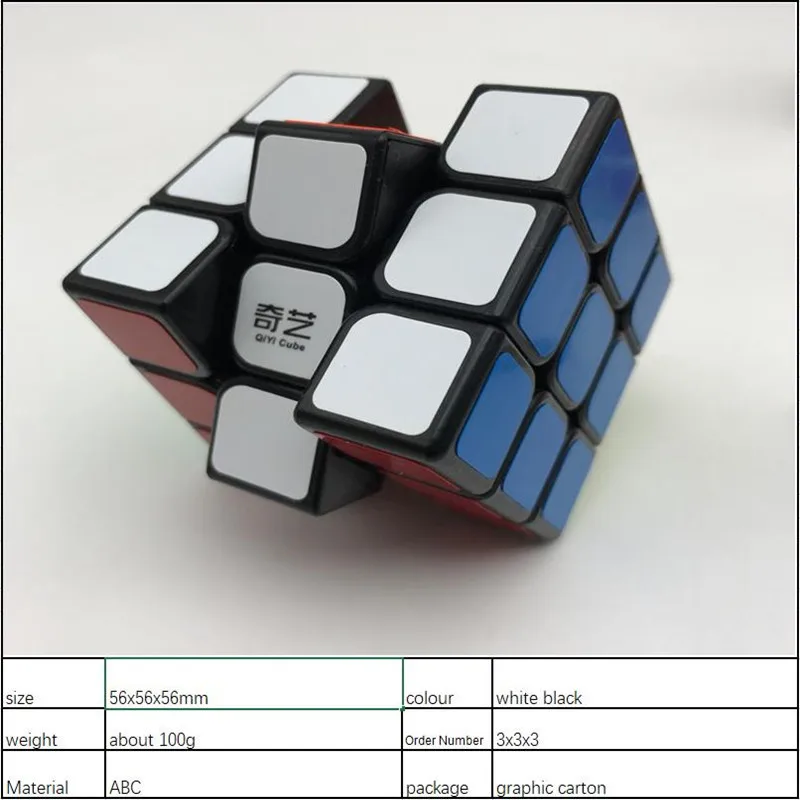 Трехслойный магический неокуб Qiyi 3x3x3 профессиональный скоростной куб волшебные