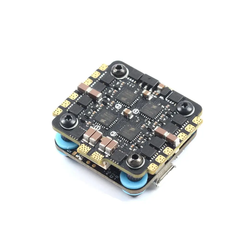 Skystarts Mini TurboS F4 Контроллер полета Встроенный OSD 5V 2A BEC & 20A 20x20 мм BLHeli_S 4 в 1 ESC для FPV RC