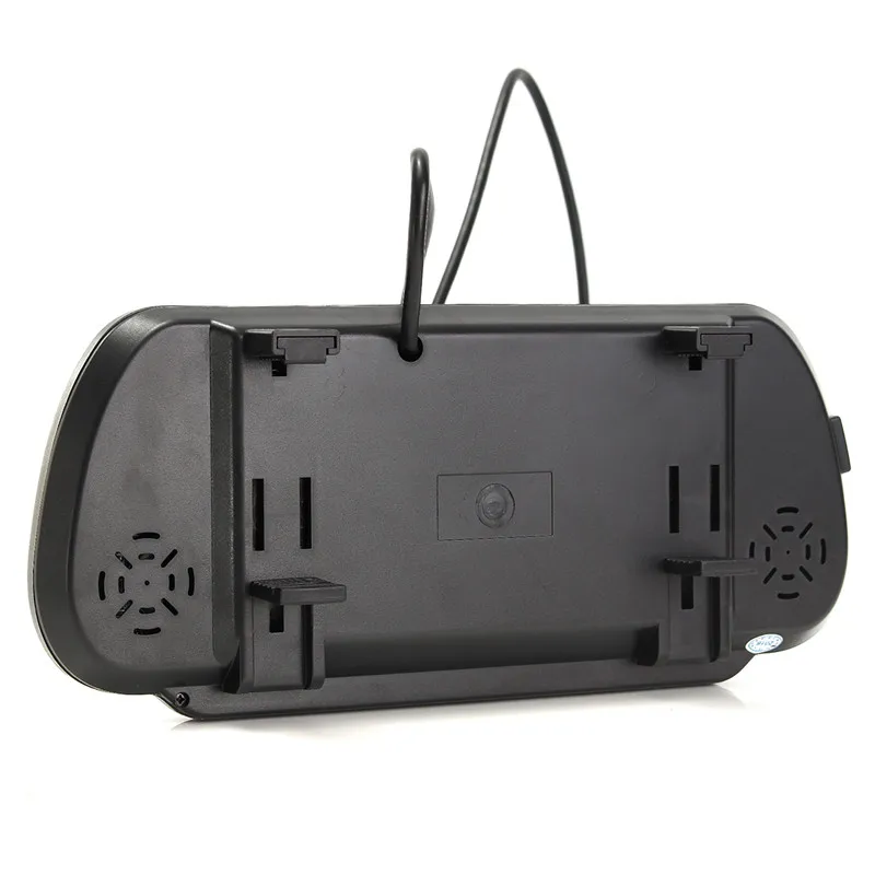 Универсальный 7 дюймовый цветной ЖК экран TFT задний вид автомобиля DVD зеркальный