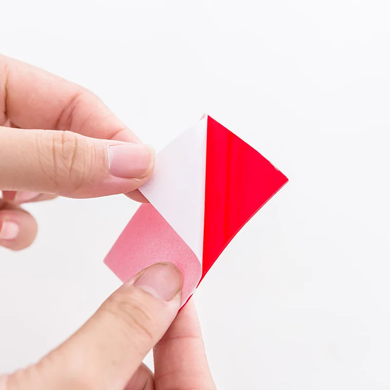 Прозрачная Двухсторонняя клейкая лента красного цвета 3 метра домашний ремонт