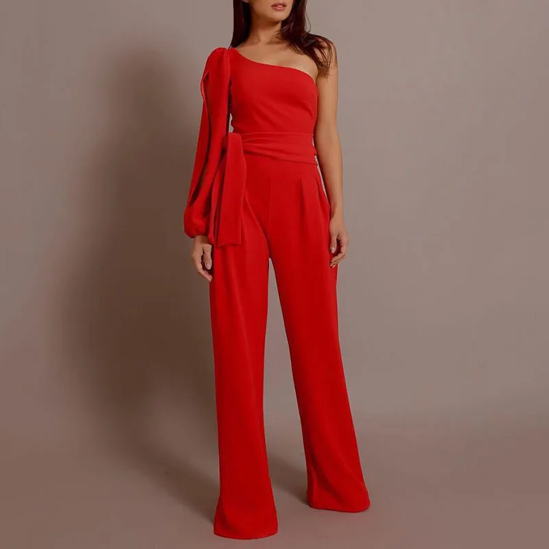 Сексуальные женские на одно плечо облегающие длинные Клубные вечерние